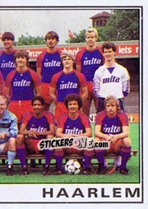 Sticker Team - Voetbal 1984-1985 - Panini