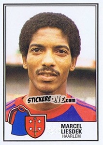 Sticker Marcel Liesdek - Voetbal 1984-1985 n. 166 - Panini