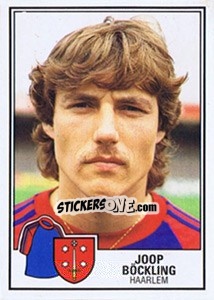 Figurina Joop Bockling - Voetbal 1984-1985 n. 168 - Panini