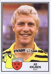Sticker Ad Krijnen - Voetbal 1984-1985 n. 194 - Panini