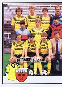 Sticker Team - Voetbal 1984-1985 - Panini