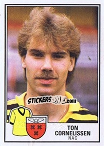 Sticker Ton Conrelissen - Voetbal 1984-1985 - Panini