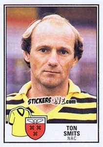 Cromo Ton Smits - Voetbal 1984-1985 - Panini