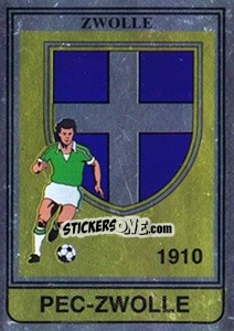 Figurina Badge - Voetbal 1984-1985 n. 210 - Panini