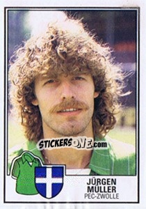 Sticker Jurgen Muller - Voetbal 1984-1985 n. 222 - Panini