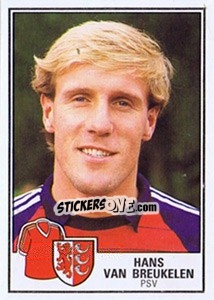 Figurina Hans van Breukelen - Voetbal 1984-1985 - Panini