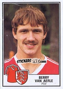 Cromo Berry van Aerle - Voetbal 1984-1985 - Panini