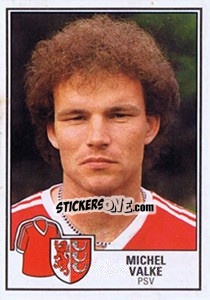 Cromo Michel Valke - Voetbal 1984-1985 - Panini