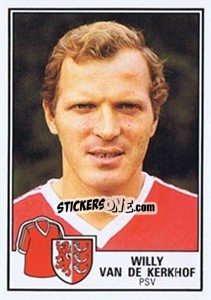 Sticker Willy van de Kerkhoff - Voetbal 1984-1985 n. 243 - Panini