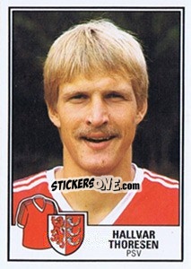 Sticker Hallvar Thoresen - Voetbal 1984-1985 n. 244 - Panini