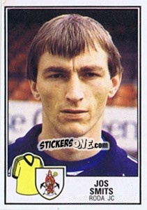 Sticker Jos Smits - Voetbal 1984-1985 - Panini