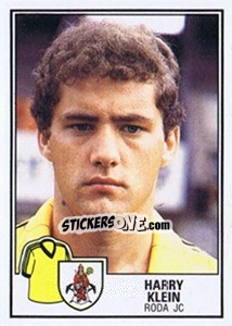 Sticker Harry Klein - Voetbal 1984-1985 - Panini