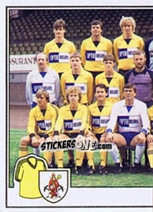 Sticker Team - Voetbal 1984-1985 - Panini