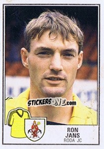 Sticker Ron Jans - Voetbal 1984-1985 - Panini