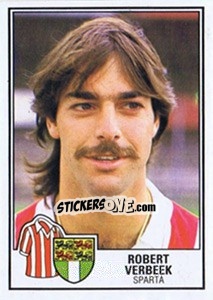 Sticker Robert Verbeek - Voetbal 1984-1985 n. 272 - Panini