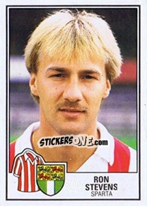 Sticker Ron Stevens - Voetbal 1984-1985 - Panini