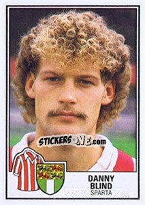Sticker Danny Blind - Voetbal 1984-1985 n. 280 - Panini