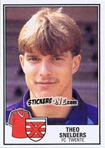 Sticker Theo Snelders - Voetbal 1984-1985 - Panini