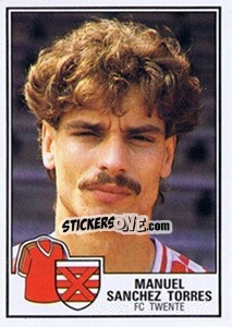 Sticker Manuel Sanchez Torres - Voetbal 1984-1985 n. 303 - Panini