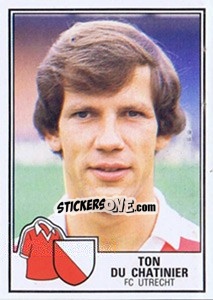 Sticker Ton du Chatinier - Voetbal 1984-1985 - Panini