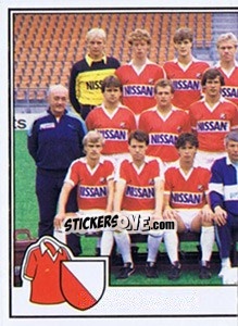 Sticker Team - Voetbal 1984-1985 n. 314 - Panini