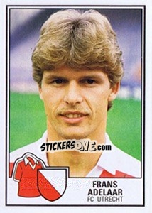 Sticker Frans Adelaar - Voetbal 1984-1985 n. 318 - Panini