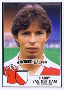 Sticker Harry van der Ham - Voetbal 1984-1985 n. 323 - Panini