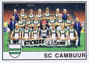 Sticker Team - Voetbal 1984-1985 - Panini