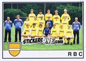 Sticker Team - Voetbal 1984-1985 - Panini