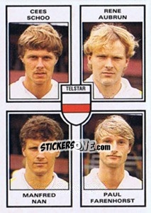 Sticker Hennie Meyer / Mathieu Niesten / Manfred Nan / Paul Farenhorst