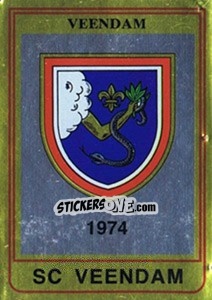 Sticker Henk Niehuis / Johan Krol / Ernst Sollner / Henk De Haan - Voetbal 1984-1985 - Panini