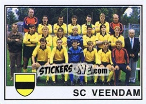 Sticker Team - Voetbal 1984-1985 - Panini