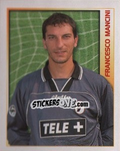 Figurina Francesco Mancini - Calcio 2000 - Merlin