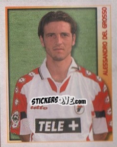 Sticker Alessandro Del Grosso - Calcio 2000 n. 10 - Merlin