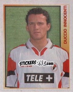 Sticker Duccio Innocenti - Calcio 2000 - Merlin