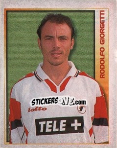 Sticker Rodolfo Giorgetti - Calcio 2000 n. 18 - Merlin