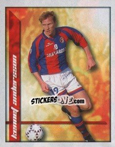 Figurina Kennet Andersson - Calcio 2000 - Merlin