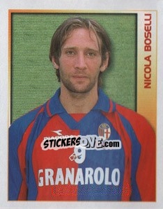Sticker Nicola Boselli - Calcio 2000 n. 35 - Merlin