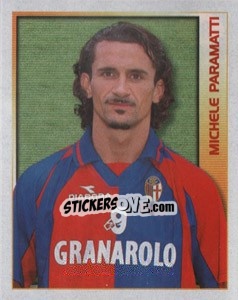 Sticker Michele Paramatti - Calcio 2000 - Merlin