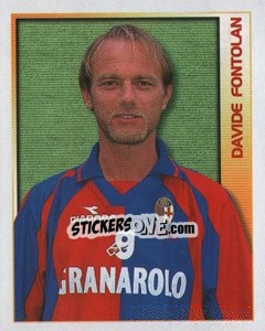Sticker Davide Fontolan - Calcio 2000 n. 43 - Merlin