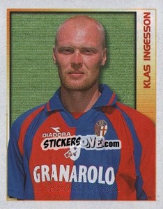 Figurina Klas Ingesson - Calcio 2000 - Merlin