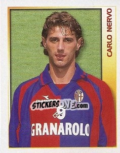 Sticker Carlo Nervo - Calcio 2000 - Merlin