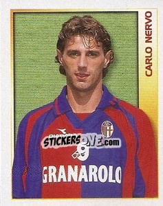 Sticker Carlo Nervo - Calcio 2000 n. 46 - Merlin