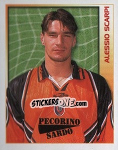 Sticker Alessio Scarpi - Calcio 2000 n. 58 - Merlin