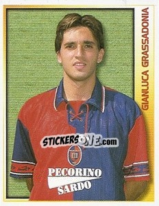 Cromo Gianluca Grassadonia - Calcio 2000 n. 60 - Merlin
