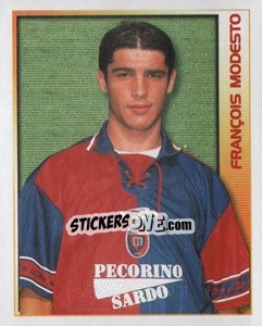 Figurina Francois Modesto - Calcio 2000 - Merlin