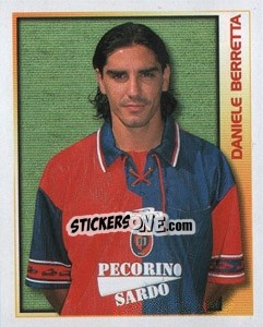Sticker Daniele Berretta - Calcio 2000 n. 66 - Merlin