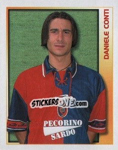 Figurina Daniele Conti - Calcio 2000 - Merlin