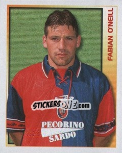Sticker Fabian O'Neill - Calcio 2000 n. 70 - Merlin