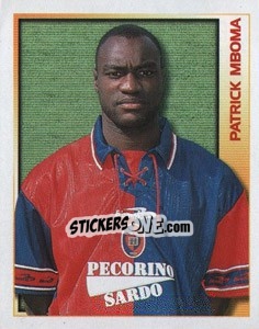 Cromo Patrick Mboma - Calcio 2000 - Merlin